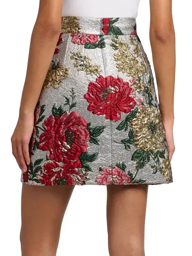 Dolce & Gabbana Women's Floral Brocade Miniskirt - Jacquard | Thumbnail 5 Dolce & Gabbana Women's Floral Brocade Miniskirt - Jacquard | Thumbnail 5
