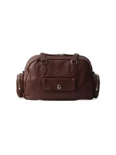 Prada Women's Leather Top Handle Bag - Brown | Thumbnail 6 Prada Women's Leather Top Handle Bag - Brown | Thumbnail 6