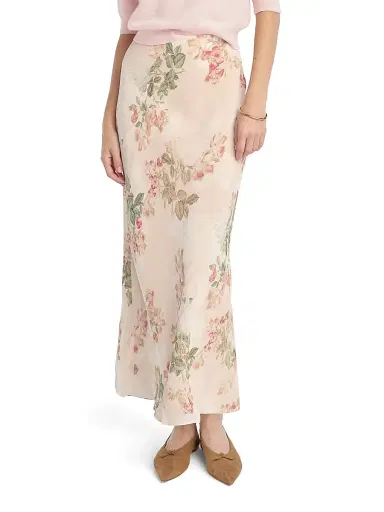 Favorite Daughter Women's The Favorite Floral Georgette Maxi Skirt | Thumbnail 2 Favorite Daughter Women's The Favorite Floral Georgette Maxi Skirt | Thumbnail 2