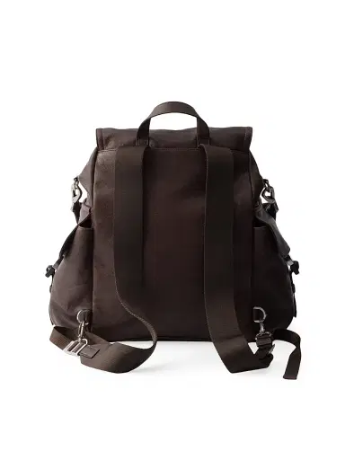 Prada Men's Explore Leather Backpack - Brown | Thumbnail 3 Prada Men's Explore Leather Backpack - Brown | Thumbnail 3