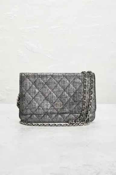 Chanel Chanel Calfskin Metallic Wallet On Chain | Thumbnail 2 Chanel Chanel Calfskin Metallic Wallet On Chain | Thumbnail 2