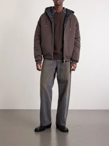 Canada Goose Fuse Reversible Cotton-Jersey and Quilted Shell Down Hoodie - Men | Thumbnail 2 Canada Goose Fuse Reversible Cotton-Jersey and Quilted Shell Down Hoodie - Men | Thumbnail 2