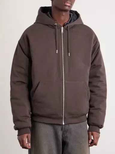 Canada Goose Fuse Reversible Cotton-Jersey and Quilted Shell Down Hoodie - Men | Thumbnail 3 Canada Goose Fuse Reversible Cotton-Jersey and Quilted Shell Down Hoodie - Men | Thumbnail 3