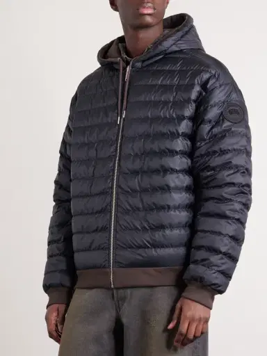 Canada Goose Fuse Reversible Cotton-Jersey and Quilted Shell Down Hoodie - Men | Thumbnail 6 Canada Goose Fuse Reversible Cotton-Jersey and Quilted Shell Down Hoodie - Men | Thumbnail 6