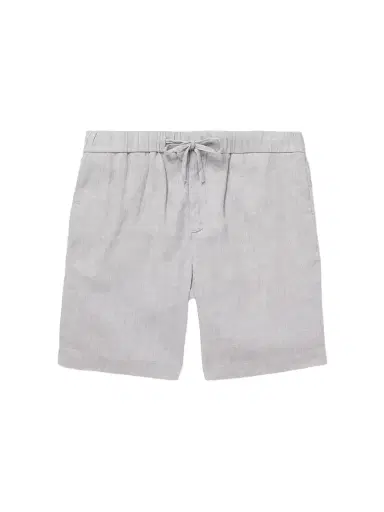 Frescobol Carioca Felipe Straight-Leg Linen and Cotton-Blend Drawstring Shorts - Men | Thumbnail 1 Frescobol Carioca Felipe Straight-Leg Linen and Cotton-Blend Drawstring Shorts - Men | Thumbnail 1