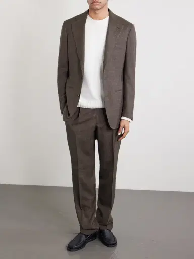 Saman Amel Slim-Fit Wool, Silk and Linen-Blend Suit Jacket - Men | Thumbnail 2 Saman Amel Slim-Fit Wool, Silk and Linen-Blend Suit Jacket - Men | Thumbnail 2