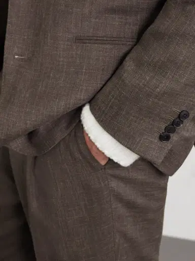 Saman Amel Slim-Fit Wool, Silk and Linen-Blend Suit Jacket - Men | Thumbnail 5 Saman Amel Slim-Fit Wool, Silk and Linen-Blend Suit Jacket - Men | Thumbnail 5
