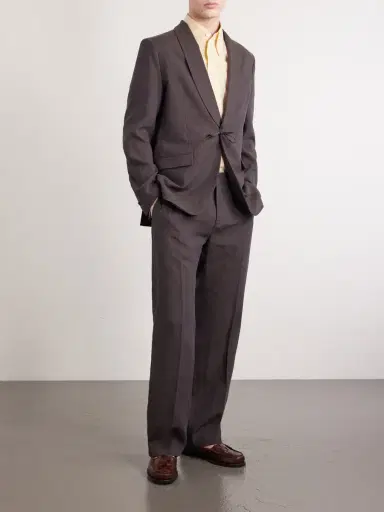 A Kind Of Guise Shinji Shawl-Collar Linen Suit Jacket - Men | Thumbnail 2 A Kind Of Guise Shinji Shawl-Collar Linen Suit Jacket - Men | Thumbnail 2