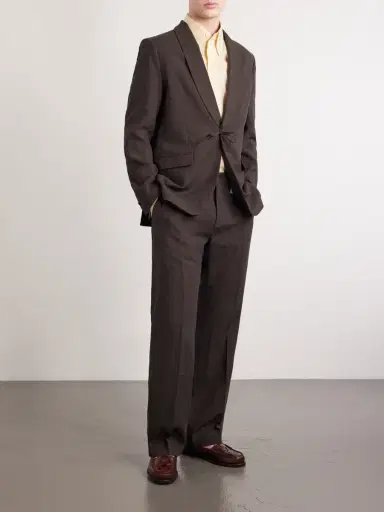 A Kind Of Guise Linen Tailored Wide Trousers - Men | Thumbnail 2 A Kind Of Guise Linen Tailored Wide Trousers - Men | Thumbnail 2