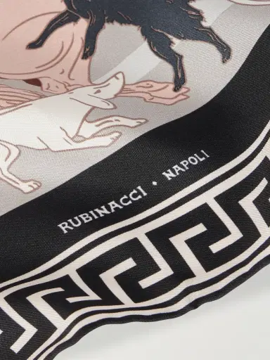 Rubinacci Apollo and Artemis Printed Silk-Satin Scarf - Men | Thumbnail 4 Rubinacci Apollo and Artemis Printed Silk-Satin Scarf - Men | Thumbnail 4