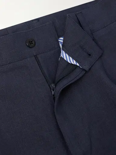 Rubinacci Straight-Leg Pleated Linen Shorts - Men | Thumbnail 5 Rubinacci Straight-Leg Pleated Linen Shorts - Men | Thumbnail 5