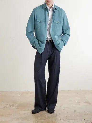 Rubinacci Safari Overshirt - Men | Thumbnail 2 Rubinacci Safari Overshirt - Men | Thumbnail 2