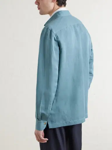 Rubinacci Safari Overshirt - Men | Thumbnail 4 Rubinacci Safari Overshirt - Men | Thumbnail 4