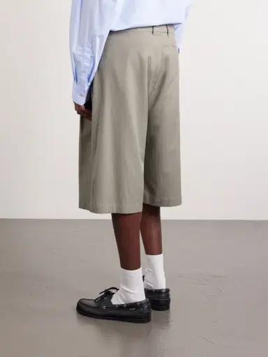 A Kind Of Guise Juno Straight-Leg Pleated Lyocell, Cotton and Linen-Blend Shorts - Men | Thumbnail 4 A Kind Of Guise Juno Straight-Leg Pleated Lyocell, Cotton and Linen-Blend Shorts - Men | Thumbnail 4
