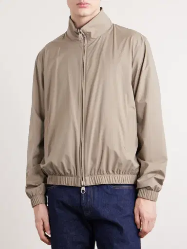 Loro Piana Reversible Windmate® Storm System® Nylon and Cashmere Blouson Jacket - Men | Thumbnail 3 Loro Piana Reversible Windmate® Storm System® Nylon and Cashmere Blouson Jacket - Men | Thumbnail 3