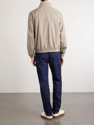 Loro Piana Reversible Windmate® Storm System® Nylon and Cashmere Blouson Jacket - Men | Thumbnail 4 Loro Piana Reversible Windmate® Storm System® Nylon and Cashmere Blouson Jacket - Men | Thumbnail 4