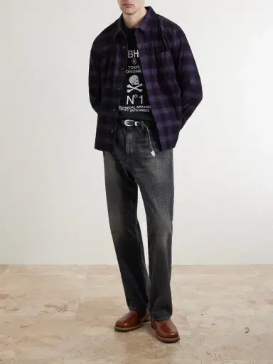 Neighborhood Printed Cotton T-Shirt - Men | Thumbnail 2 Neighborhood Printed Cotton T-Shirt - Men | Thumbnail 2