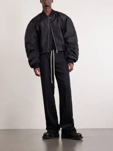 Rick Owens Secchia Flight Bomber Jacket - Men | Thumbnail 2 Rick Owens Secchia Flight Bomber Jacket - Men | Thumbnail 2