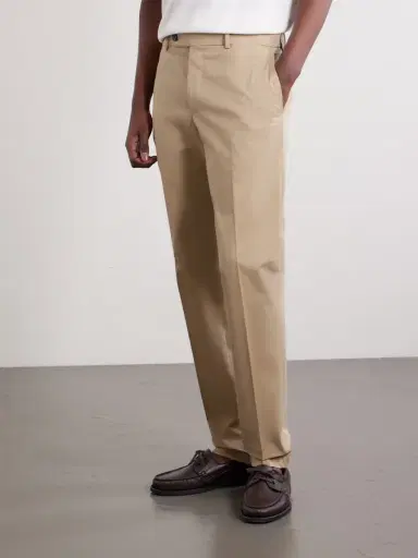 Slowear Tapered Stretch-Cotton Trousers - Men | Thumbnail 3 Slowear Tapered Stretch-Cotton Trousers - Men | Thumbnail 3