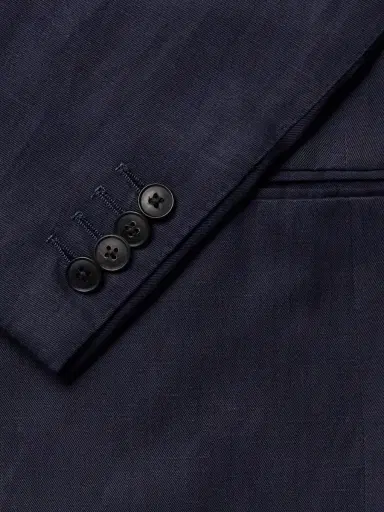 Saman Amel Slim-Fit Silk and Linen-Blend Suit Jacket - Men | Thumbnail 6 Saman Amel Slim-Fit Silk and Linen-Blend Suit Jacket - Men | Thumbnail 6