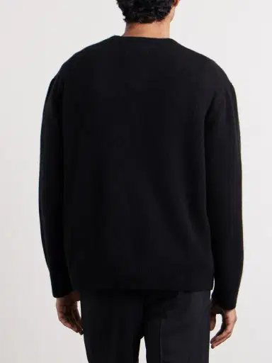 The Elder Statesman Statesman V-Neck Cashmere Sweater - Men | Thumbnail 4 The Elder Statesman Statesman V-Neck Cashmere Sweater - Men | Thumbnail 4