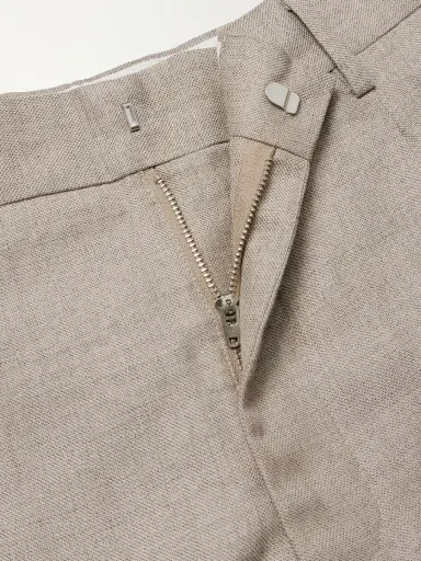 NN07 Kay 10027 Straight-Leg Pleated Linen and Wool-Blend Suit Trousers - Men | Thumbnail 6 NN07 Kay 10027 Straight-Leg Pleated Linen and Wool-Blend Suit Trousers - Men | Thumbnail 6