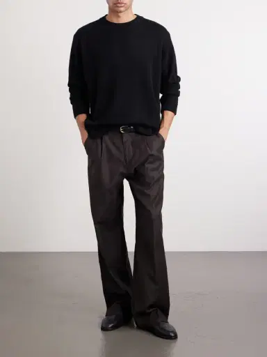 The Elder Statesman Statesman Cashmere Sweater - Men | Thumbnail 2 The Elder Statesman Statesman Cashmere Sweater - Men | Thumbnail 2