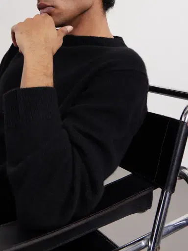 The Elder Statesman Statesman Cashmere Sweater - Men | Thumbnail 5 The Elder Statesman Statesman Cashmere Sweater - Men | Thumbnail 5