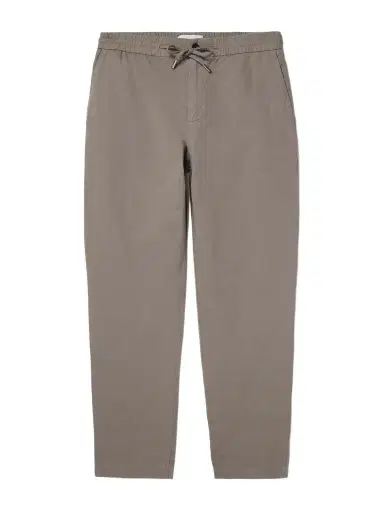 MR P. Straight-Leg Cotton and Linen-Blend Twill Drawstring Trousers - Men | Thumbnail 1 MR P. Straight-Leg Cotton and Linen-Blend Twill Drawstring Trousers - Men | Thumbnail 1