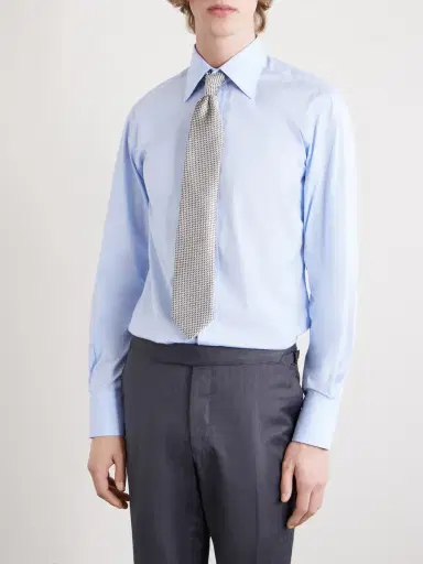 Tom Ford Cotton-Poplin Shirt - Men | Thumbnail 3 Tom Ford Cotton-Poplin Shirt - Men | Thumbnail 3