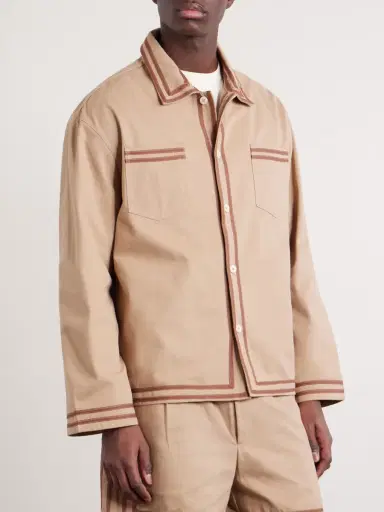 BODE Canteen Cotton-Twill Overshirt - Men | Thumbnail 3 BODE Canteen Cotton-Twill Overshirt - Men | Thumbnail 3