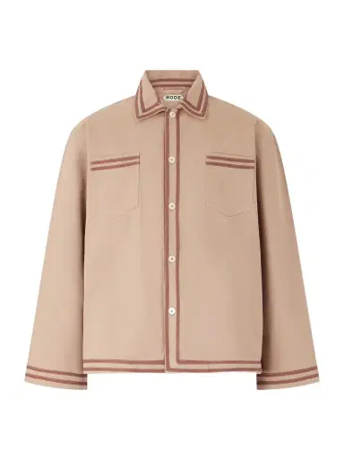 BODE Canteen Cotton-Twill Overshirt - Men | Thumbnail 1 BODE Canteen Cotton-Twill Overshirt - Men | Thumbnail 1
