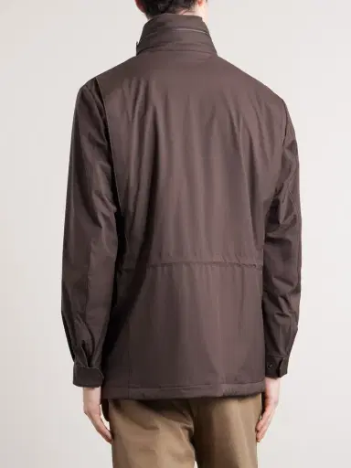 Loro Piana Traveller Windmate Storm System® Shell Hooded Field Jacket - Men | Thumbnail 4 Loro Piana Traveller Windmate Storm System® Shell Hooded Field Jacket - Men | Thumbnail 4