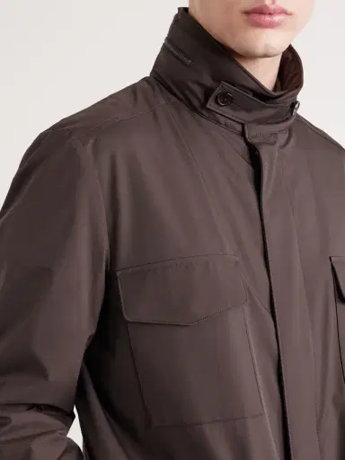 Loro Piana Traveller Windmate Storm System® Shell Hooded Field Jacket - Men | Thumbnail 5 Loro Piana Traveller Windmate Storm System® Shell Hooded Field Jacket - Men | Thumbnail 5