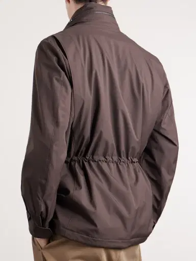 Loro Piana Traveller Windmate Storm System® Shell Hooded Field Jacket - Men | Thumbnail 6 Loro Piana Traveller Windmate Storm System® Shell Hooded Field Jacket - Men | Thumbnail 6