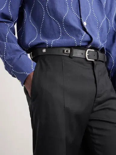 A Kind Of Guise Duniro 3cm Embellished Leather Belt - Men | Thumbnail 3 A Kind Of Guise Duniro 3cm Embellished Leather Belt - Men | Thumbnail 3