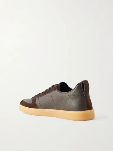 Church's Repton Textured-Leather and Deerskin Sneakers - Men | Thumbnail 4 Church's Repton Textured-Leather and Deerskin Sneakers - Men | Thumbnail 4