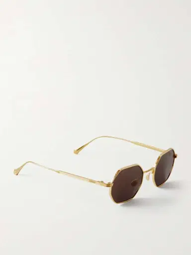 Cartier Eyewear Octagon-frame Gold-tone Sunglasses | Thumbnail 3 Cartier Eyewear Octagon-frame Gold-tone Sunglasses | Thumbnail 3