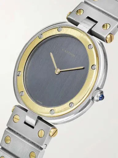 Stephanie Windsor + Cartier Vintage 1980s Vendome Stainless Steel And 18-karat Gold Watch, Ref. 8191 | Thumbnail 3 Stephanie Windsor + Cartier Vintage 1980s Vendome Stainless Steel And 18-karat Gold Watch, Ref. 8191 | Thumbnail 3
