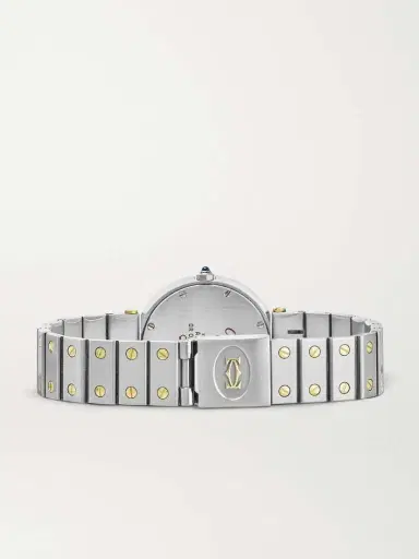 Stephanie Windsor + Cartier Vintage 1980s Vendome Stainless Steel And 18-karat Gold Watch, Ref. 8191 | Thumbnail 6 Stephanie Windsor + Cartier Vintage 1980s Vendome Stainless Steel And 18-karat Gold Watch, Ref. 8191 | Thumbnail 6