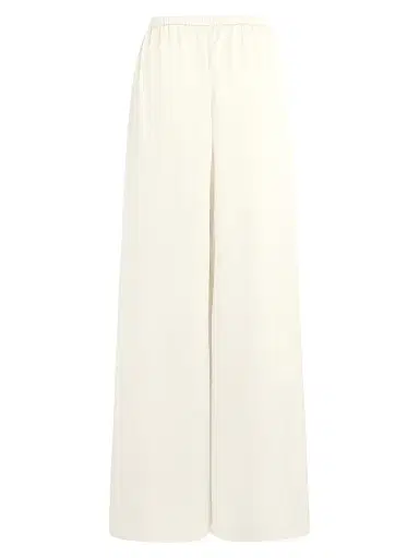 Favorite Daughter Women's The Everything Satin Elasticized Wide-Leg Pants - Ivory - Size XL | Thumbnail 1 Favorite Daughter Women's The Everything Satin Elasticized Wide-Leg Pants - Ivory - Size XL | Thumbnail 1