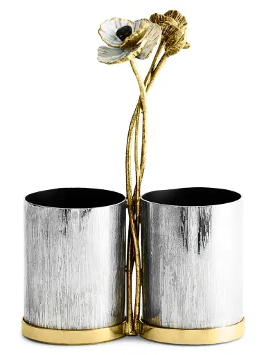 Michael Aram Anemone Cutlery Caddy | Thumbnail 1 Michael Aram Anemone Cutlery Caddy | Thumbnail 1