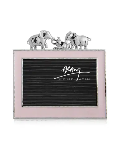 Michael Aram Animals Elephant Picture Frame - Pink 5 x 7 | Thumbnail 1 Michael Aram Animals Elephant Picture Frame - Pink 5 x 7 | Thumbnail 1