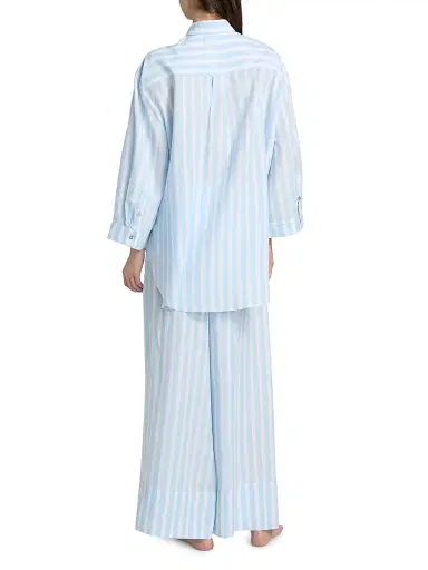 Papinelle Women's Amelie Oversized Pajamas - Clear Sky - Size XL | Thumbnail 5 Papinelle Women's Amelie Oversized Pajamas - Clear Sky - Size XL | Thumbnail 5
