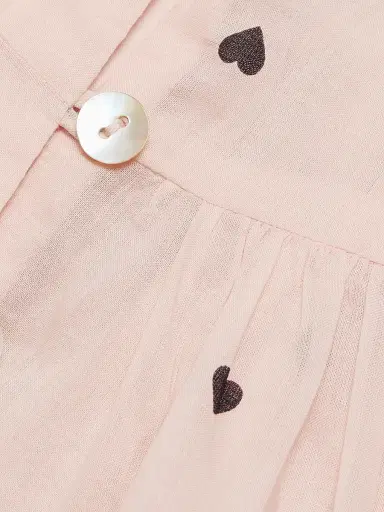 Papinelle Women's Hearts Gathered Cotton Short Pajamas | Thumbnail 7 Papinelle Women's Hearts Gathered Cotton Short Pajamas | Thumbnail 7