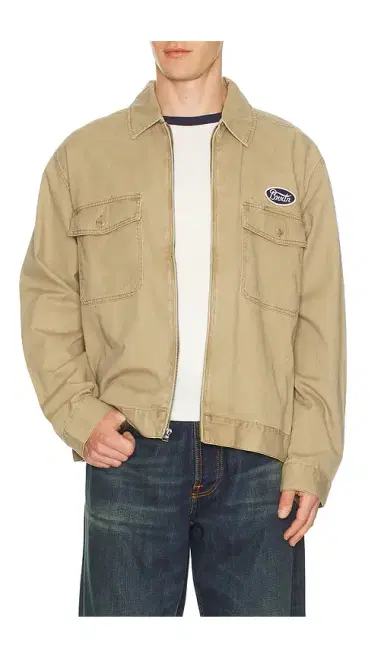 Brixton Trademark Lightweight Garage Jacket | Thumbnail 1 Brixton Trademark Lightweight Garage Jacket | Thumbnail 1