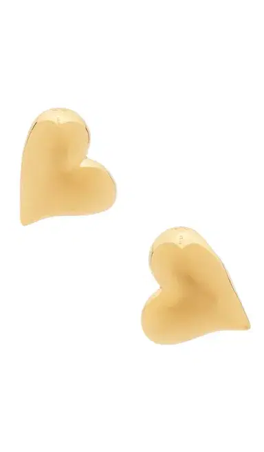 Jenny Bird Art Heart Symmetrical Button Earrings | Thumbnail 1 Jenny Bird Art Heart Symmetrical Button Earrings | Thumbnail 1