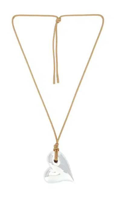 Jenny Bird Mega Art Heart On A String Necklace | Thumbnail 1 Jenny Bird Mega Art Heart On A String Necklace | Thumbnail 1