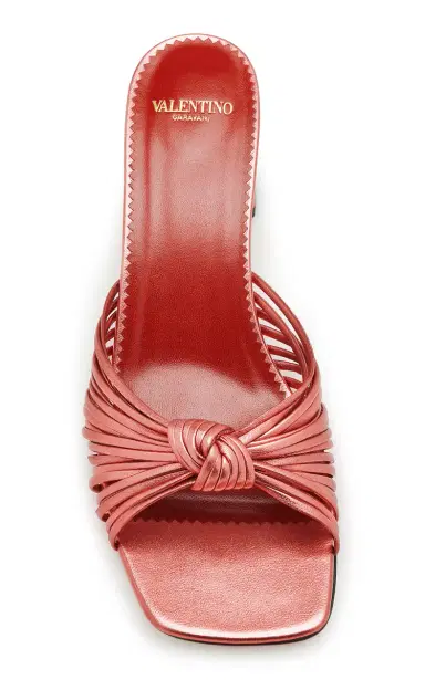 Valentino Garavani Annet 60mm Laminated Leather Mules | Thumbnail 3 Valentino Garavani Annet 60mm Laminated Leather Mules | Thumbnail 3