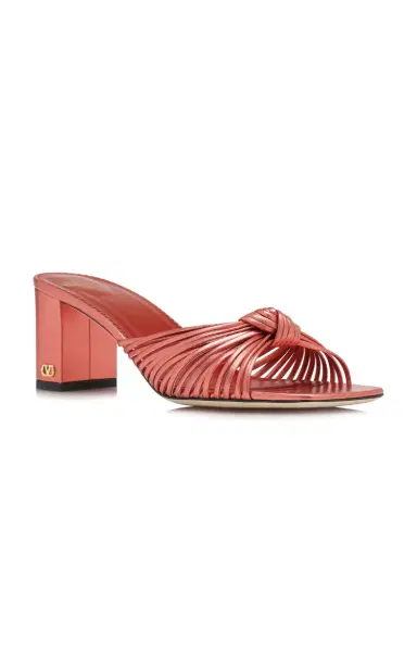 Valentino Garavani Annet 60mm Laminated Leather Mules | Thumbnail 4 Valentino Garavani Annet 60mm Laminated Leather Mules | Thumbnail 4